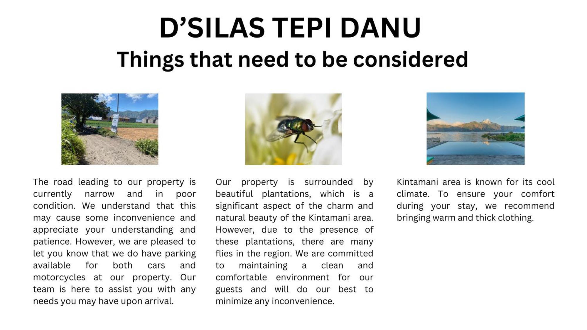 D Sila's Tepi Danu & Natural Hot Spring * Kintamani (Bali)